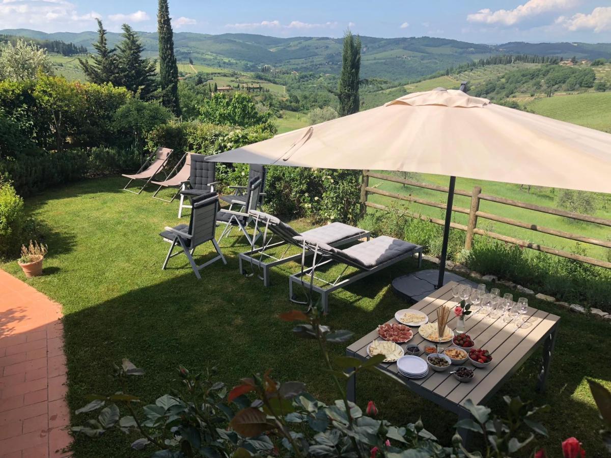 Casa Panzano Tuscany Panzano in Chianti Exterior foto